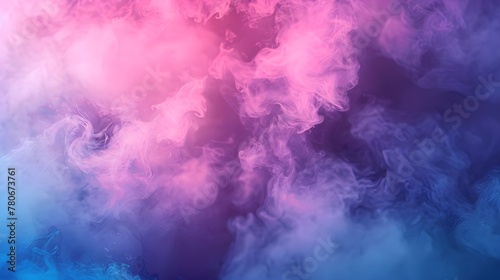 Background of forms and abstract figures of smoke and steam of colors on background.