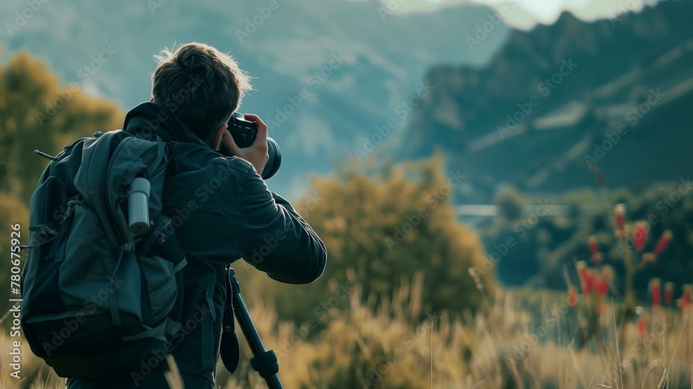 Fototapeta premium Behind the Lens