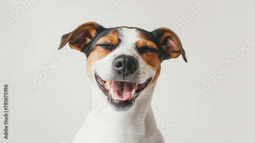Portrait of a happy dog smiling © Rymden