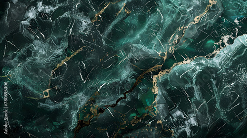 Turquoise Green marble texture background, natural Emperador stone, exotic breccia marbel for ceramic wall and floor, glossy digital wall tiles design modern interior, Irish granite quartzite ceramic © Jan