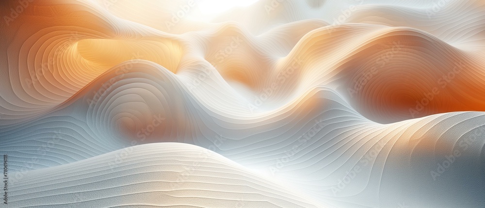 Obraz premium Backdrop futuristic wallpaper modern yellow, of wave