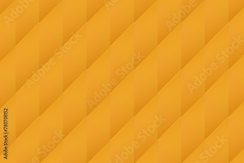 Golden Orange Triangle Pixel Mosaic Tile Texture Pattern or Technology Background. Vector Illustration. Geometric Backdrop. Banner. Wallpaper