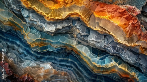 Gallery of natural wonders, showcasing unique mineralogy structures, a celebration of earth's treasures photo