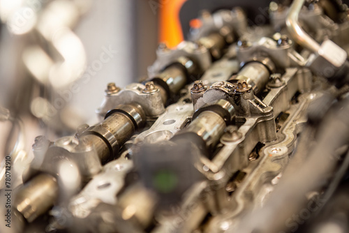 Camshaft Detail in Engine Repair