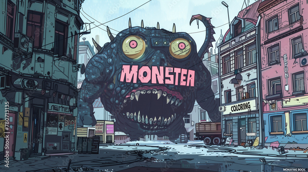 Monster Rampage in Urban Street