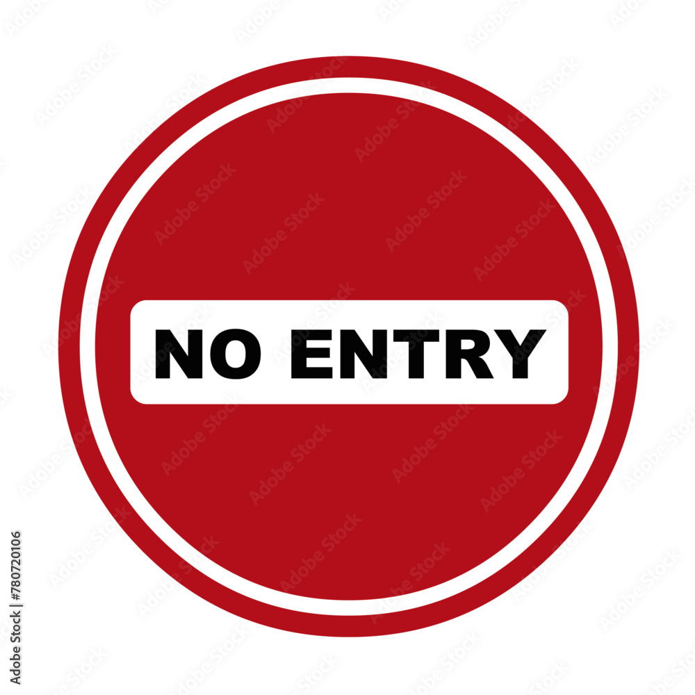 vector illustration roadsign with the text no entry signs vector illustration roadsign with the text no entry signs