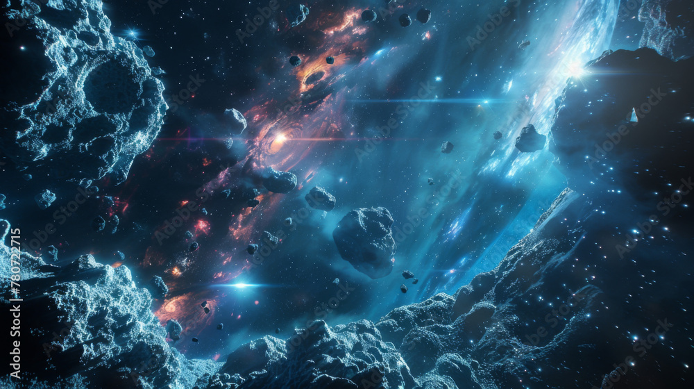 Fototapeta premium space background