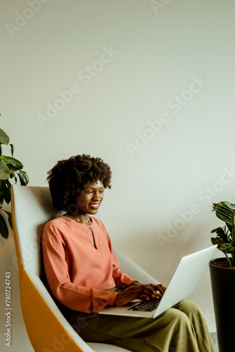Radiant African American en...