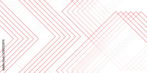 Abstract white gray and Red vector blueprint background with modern design. Vector abstract futuristic architecture concept with digital geometric connection Red lines.