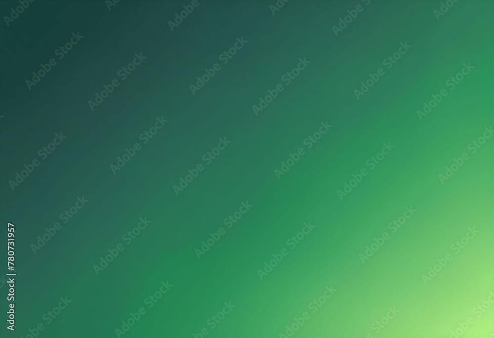 Fototapeta premium Green gradient background