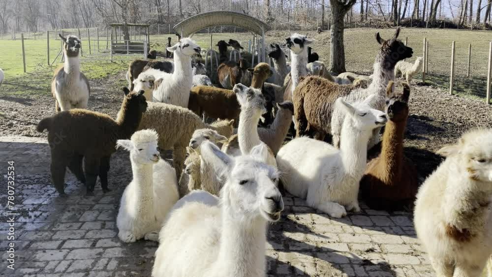 Alpacas, Lama guanicoe