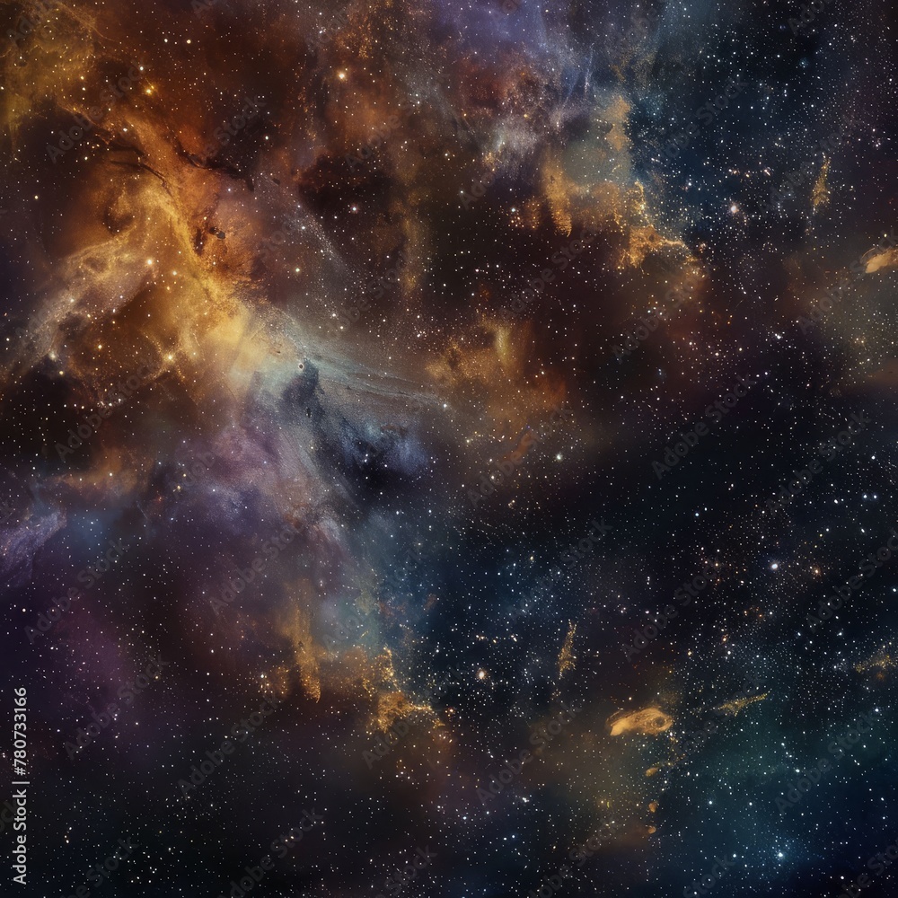 Galaxy and Space digital background