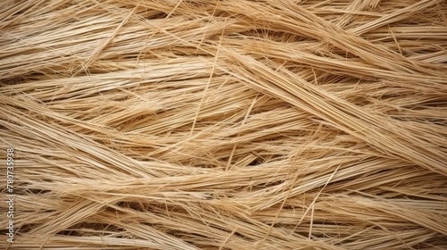 straw texture background. Close-up.