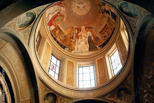 Canvas Print Fresco, Giulio Bargellini 1933, Santa Prassede (Roma)
