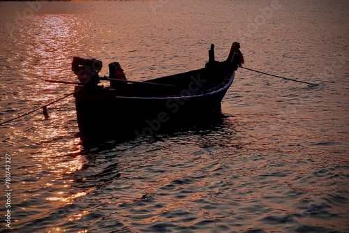 boat on the sea