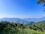 Mountains with clear sky ,Thailand