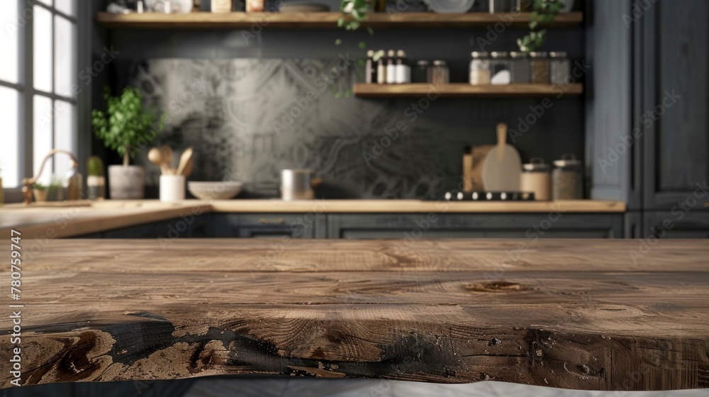 luxury kitchen on a wooden board perfect for placing objects in high resolution and high quality. KITCHEN CONCEPT,table luxury kitchen on a wooden board perfect for placing objects in high resolution and high quality. KITCHEN CONCEPT,table