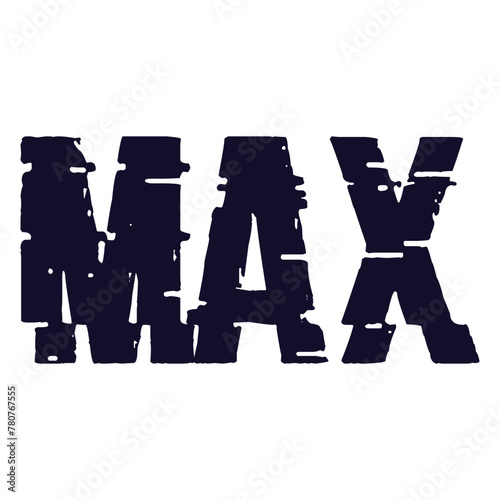 max logo vector graphic illustration