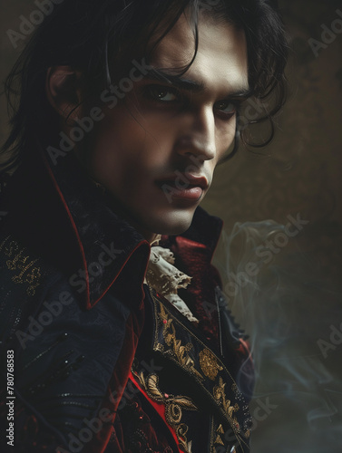 portrait of a noble - historical - handsome man - generative ai