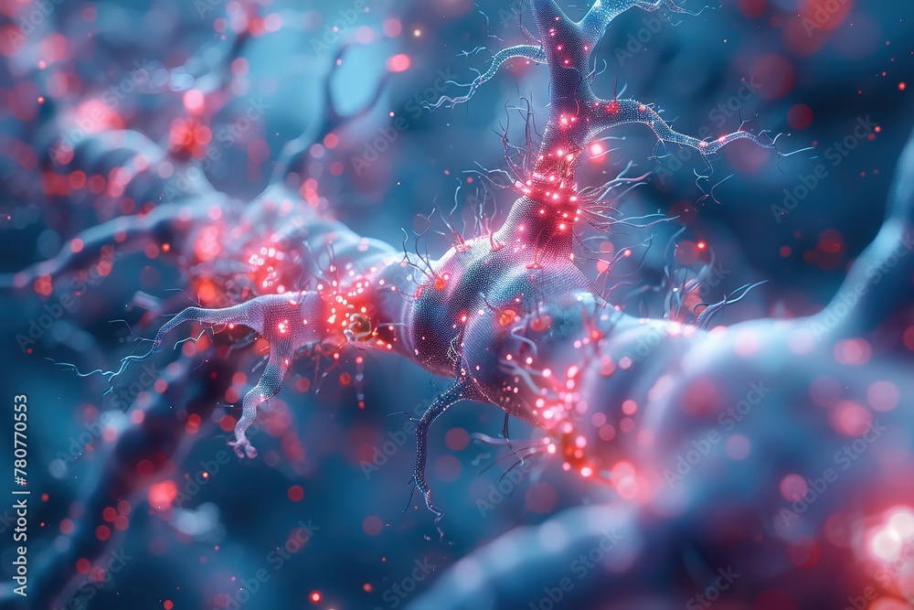 Create an abstract yet detailed image representing neuroscience research with a focus on brain imaging techniques like MRI scans Create an abstract yet detailed image representing neuroscience research with a focus on brain imaging techniques like MRI scans
