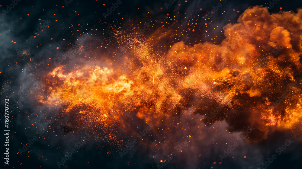 Dynamic Fireball Explosion Dynamic Fireball Explosion