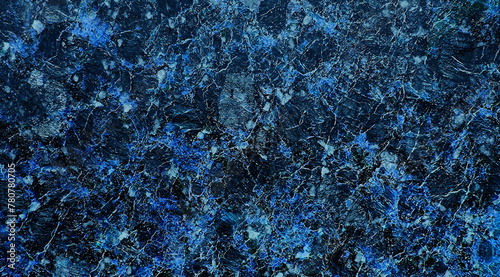 beautiful exotic blue and black marble background for decoration. glossy marble stone backdrop. unique stone texture. exotic breccia marbel for ceramic wall and floor.