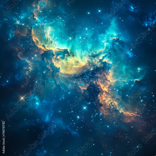 Cosmic Brilliance in the Nebula photo