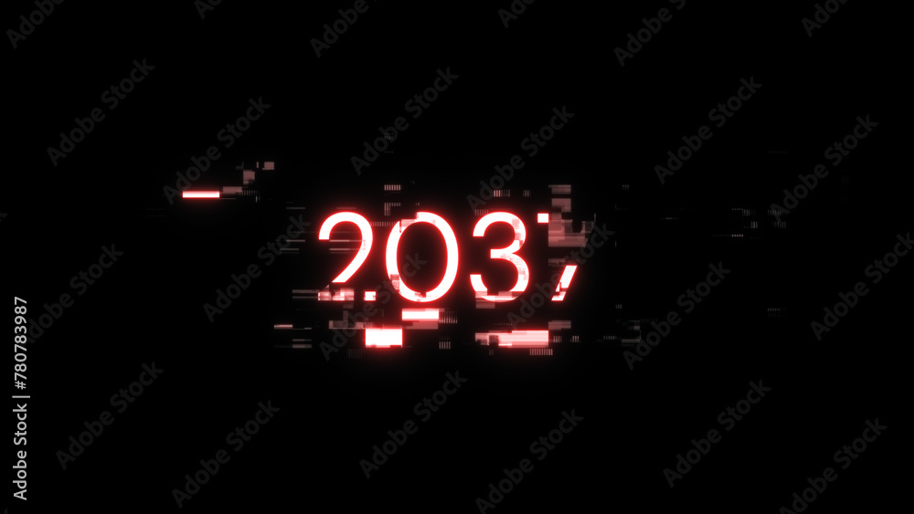 2037 text with screen effects of technological glitches 2037 text with screen effects of technological glitches