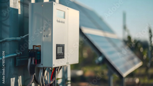 A station for processing solar energy into conventional energy.