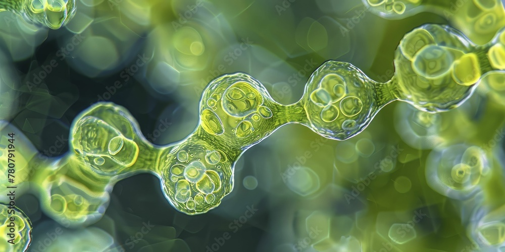 Witness the intricate dance of water within plant cells during osmosis ...