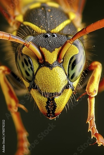 Capturing the intricate details of a wasp's stinger reveals its dual purpose as a formidable weapon in defense and hunting. © Kanisorn