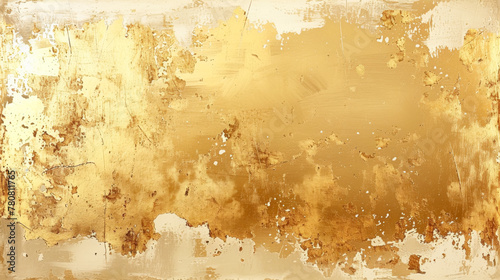 lovely vintage distressed backgrounds, in ivory gold paint, featuring antique distressed oil paint