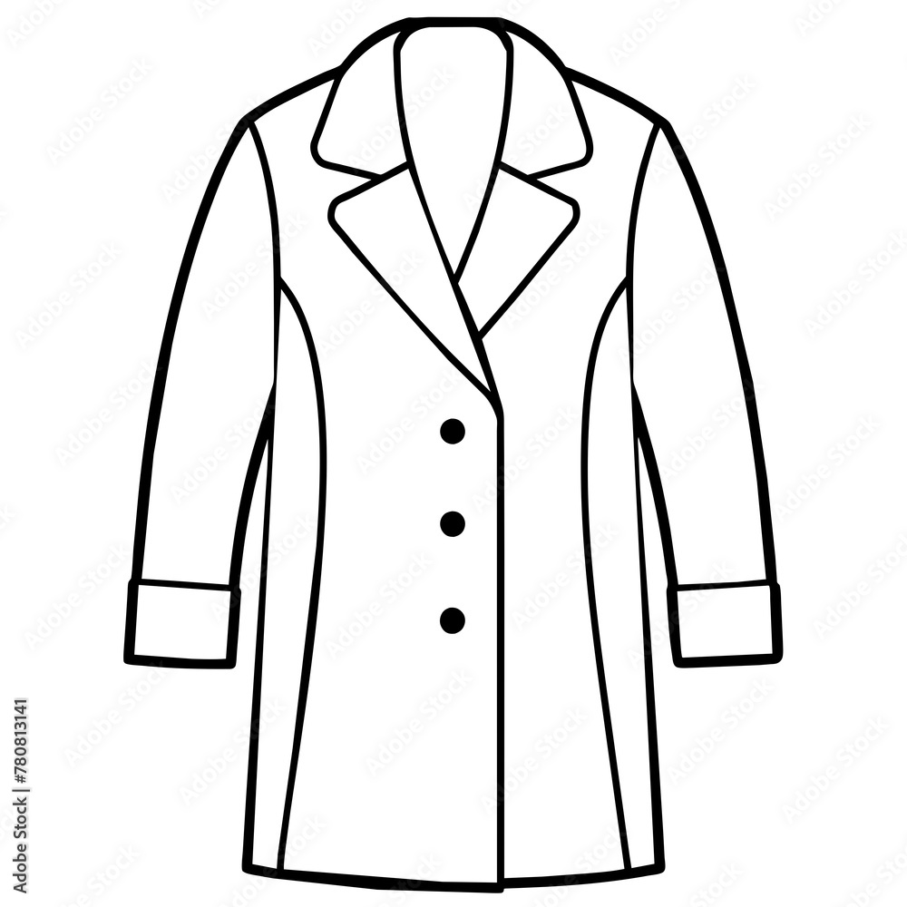 Coat vector illustration