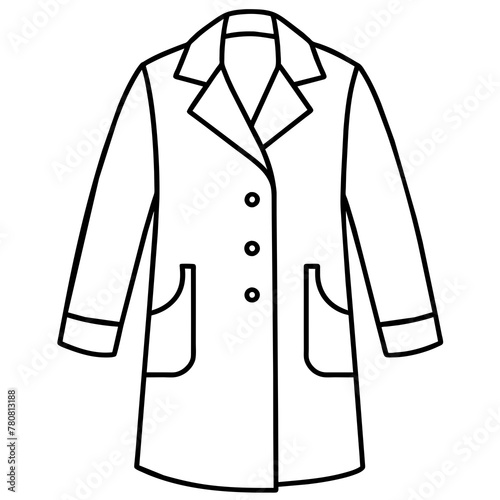 Coat vector illustration