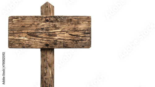 Wooden Cross on White Background © Rene Grycner