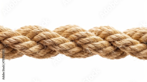 rope, isolated on white background 