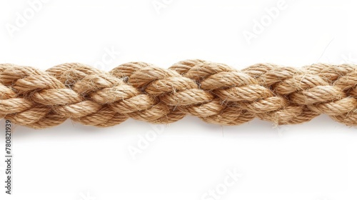 rope, isolated on white background 