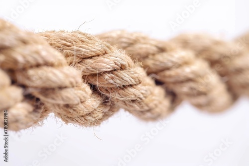 rope, isolated on white background 