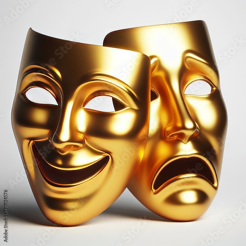 comedy and tragedy masks photo