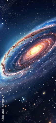 Celestial Swirling Cosmos Wallpaper  Amazing and simple wallpaper  for mobile
