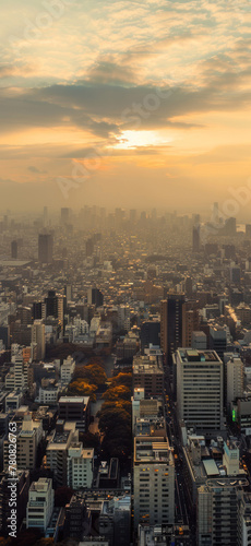 Dynamic Urban Skyline View, Amazing and simple wallpaper, for mobile