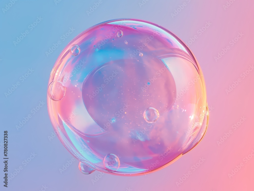 Abstract Pastel 3D Rendered Background Abstract Pastel 3D Rendered Background