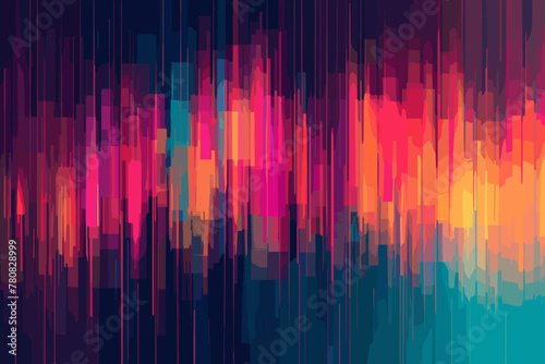 Vibrant Heatmap-Inspired Color Gradients and Data Visualization Patterns