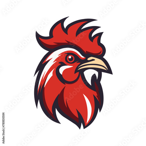 chicken logo design template