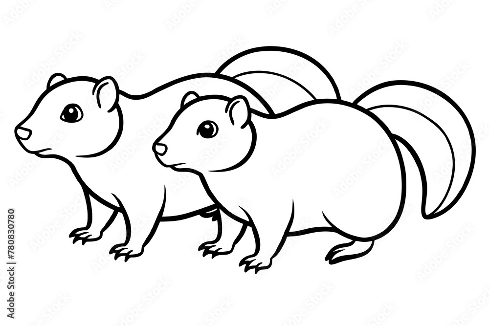 two-cavy-vector-illustration two-cavy-vector-illustration
