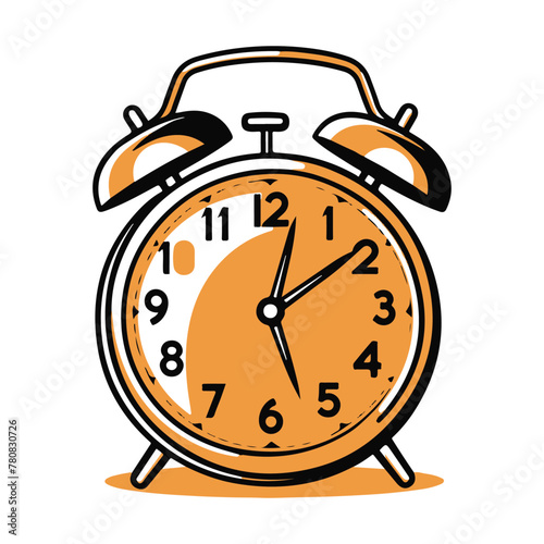 Alarm clock illustration