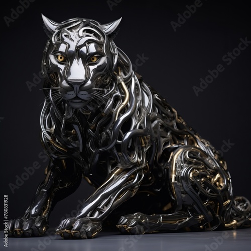 Panther Prowess: Striking Images of the Elusive Black Beauty © luckynicky25