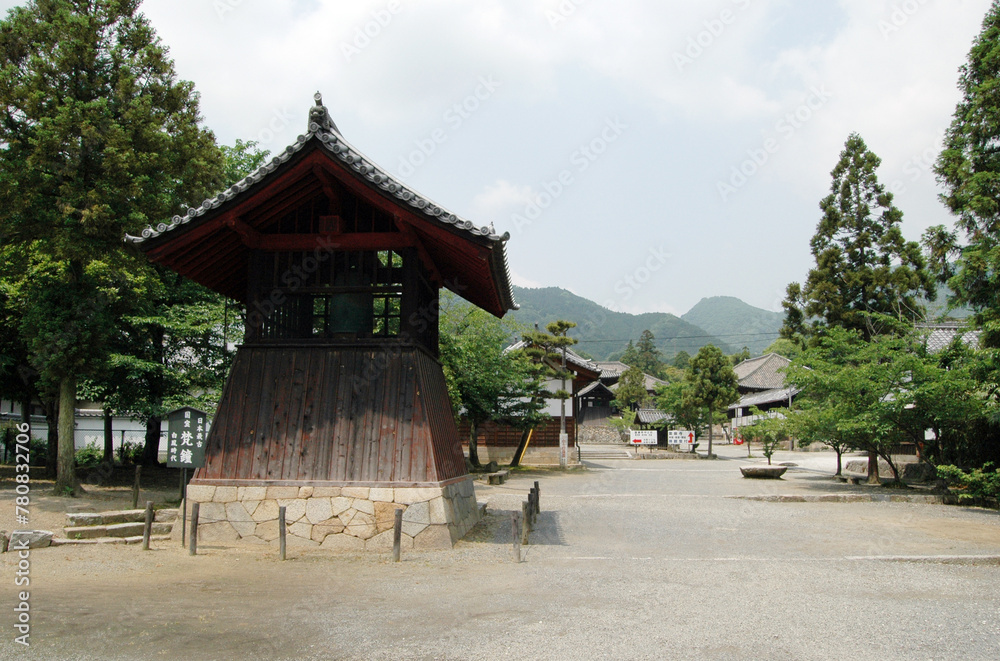 当麻寺　境内　奈良県葛城市