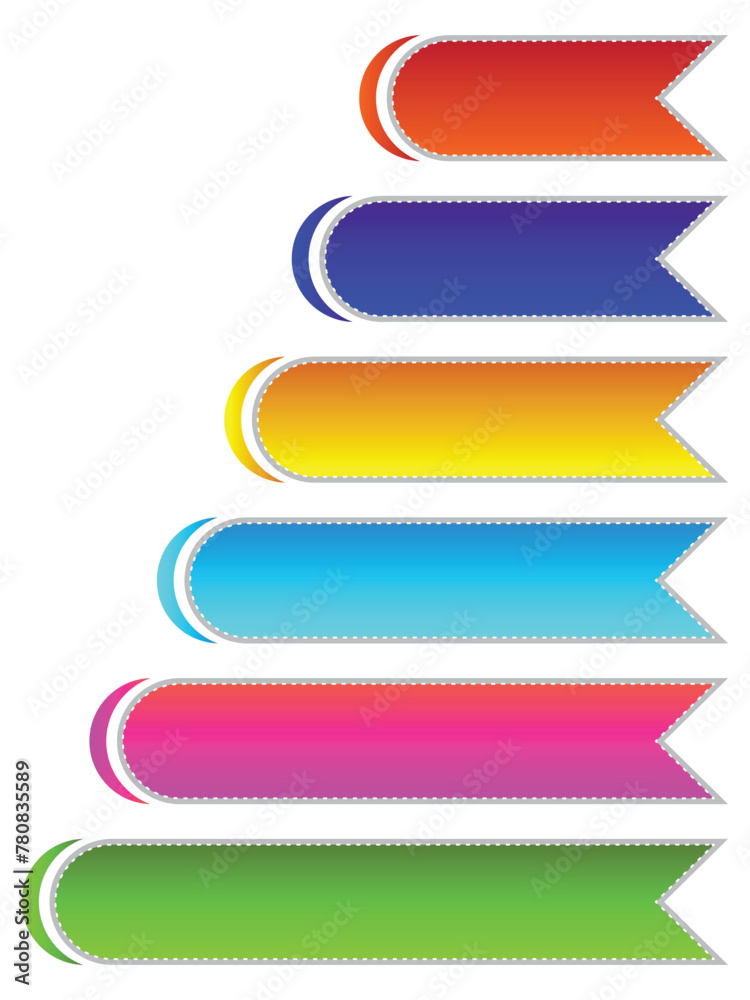 Set of infographic vector presentation elements Set of infographic vector presentation elements