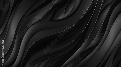Abstract black background. Vector abstract graphic design banner pattern background template